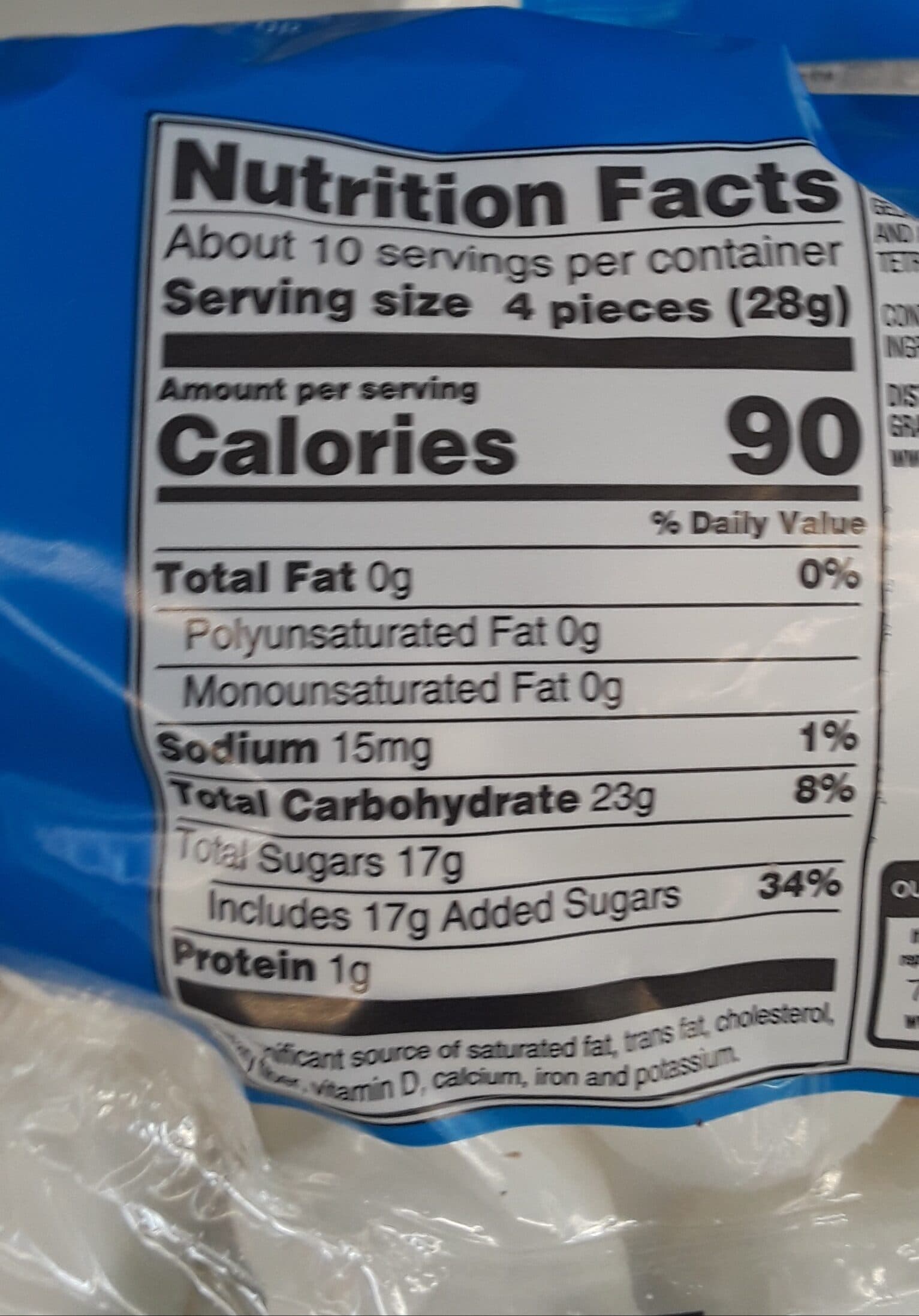 Meijer Fat Free Marshmallows packshot