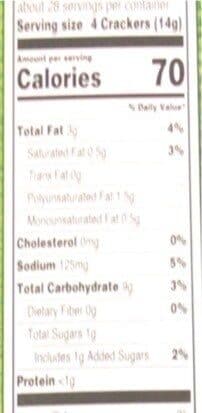 Meijer Gourmet Crackers packshot