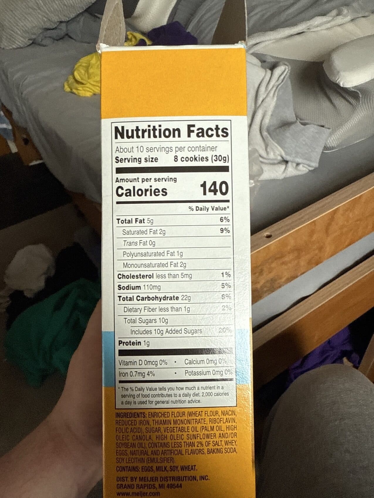 Meijer Wafers, Vanilla packshot