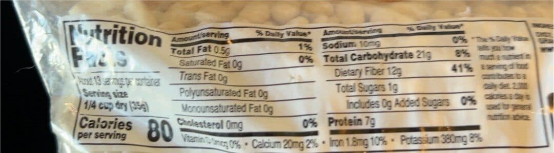 Meijer Naturals Great Northern Beans packshot