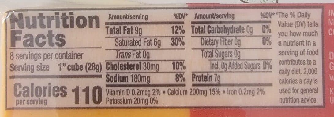 Meijer Extra Sharp Cheddar Cheese packshot