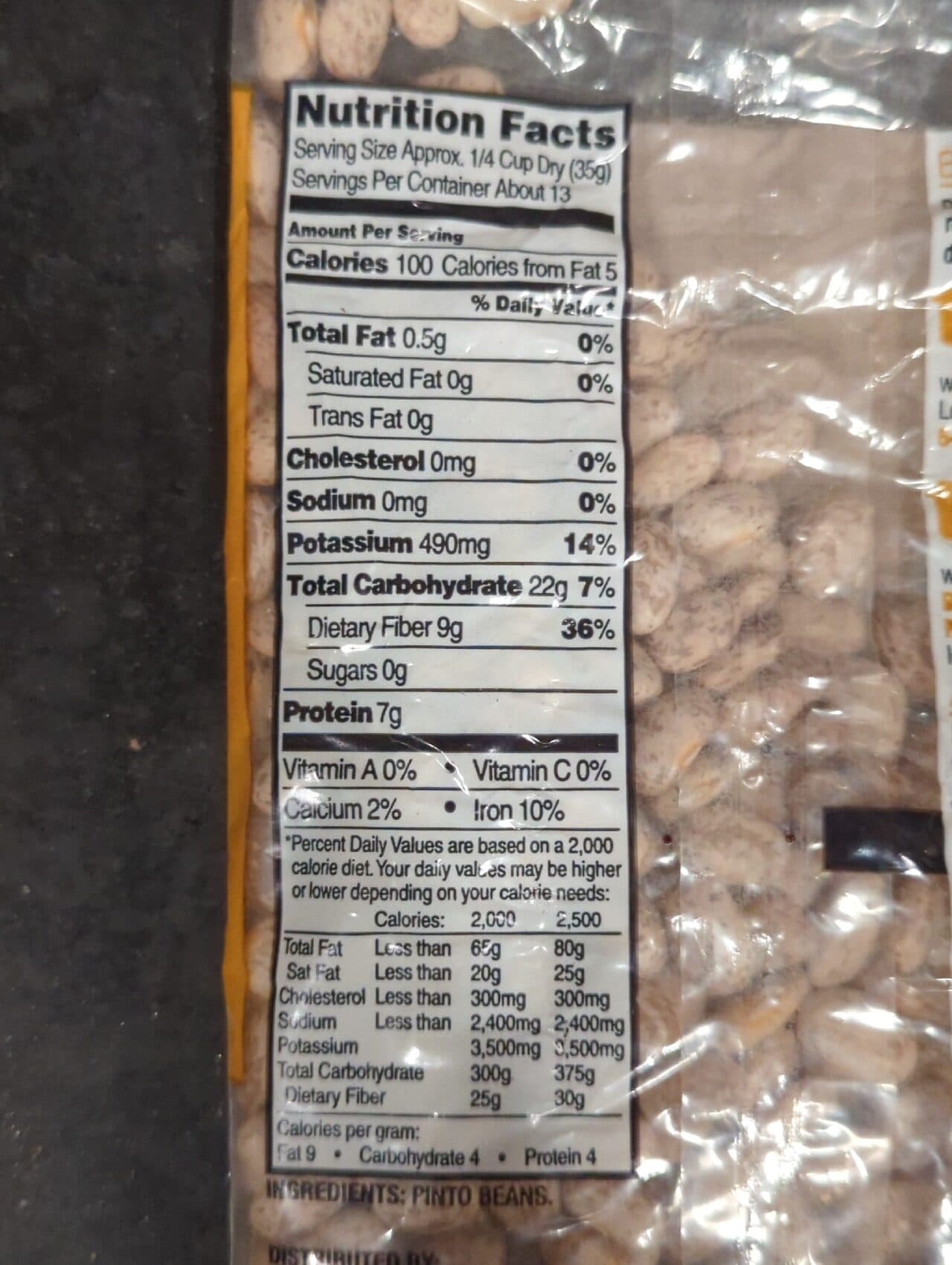 Hannaford Pinto Beans packshot