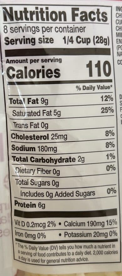 Hannaford Shredded Double Cheddar Cheese packshot
