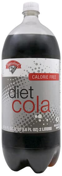 Hannaford Diet soda packshot