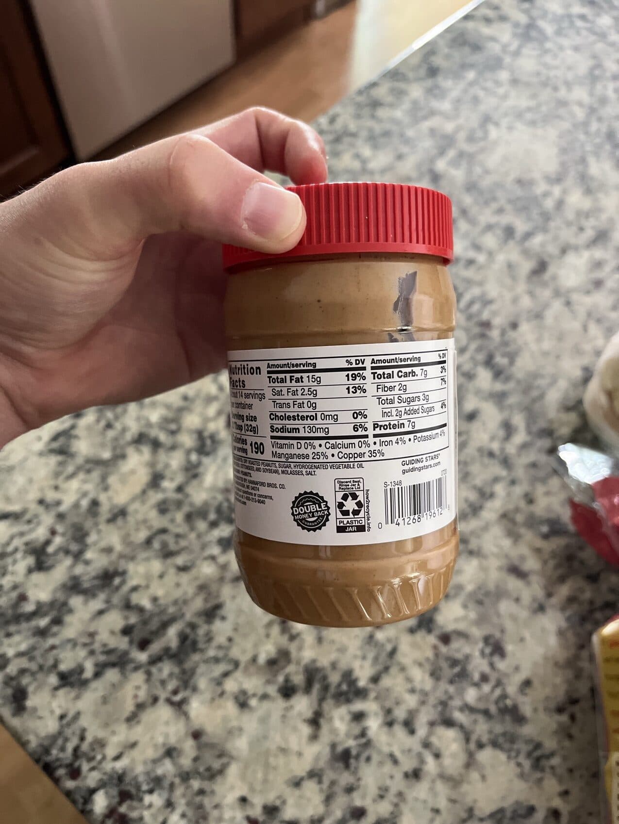 Hannaford Bros. Co. Creamy Peanut Butter packshot