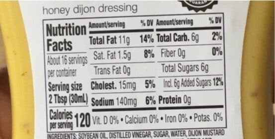 Hannaford Bros. Co. Honey Dijon Dressing packshot