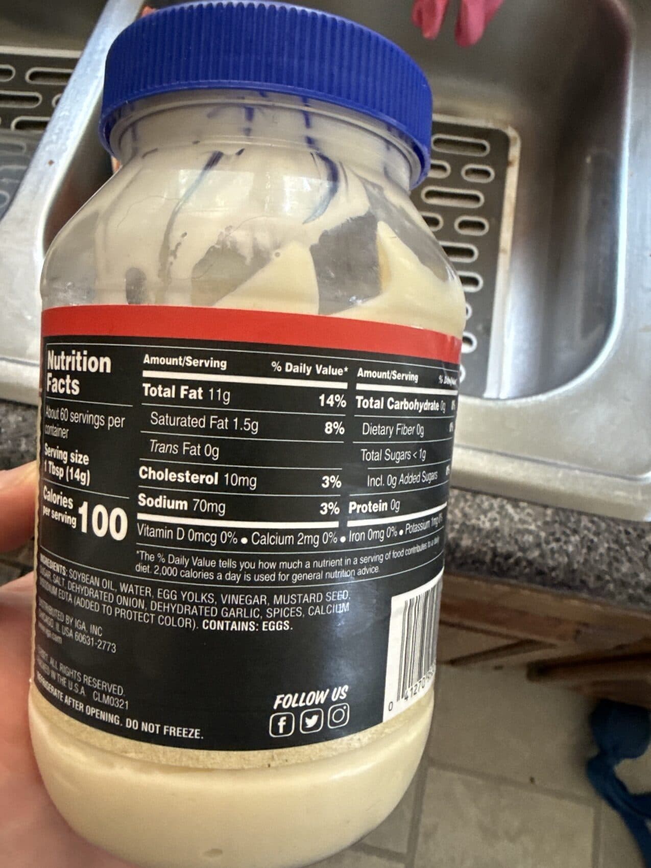 Iga Real Mayonnaise packshot