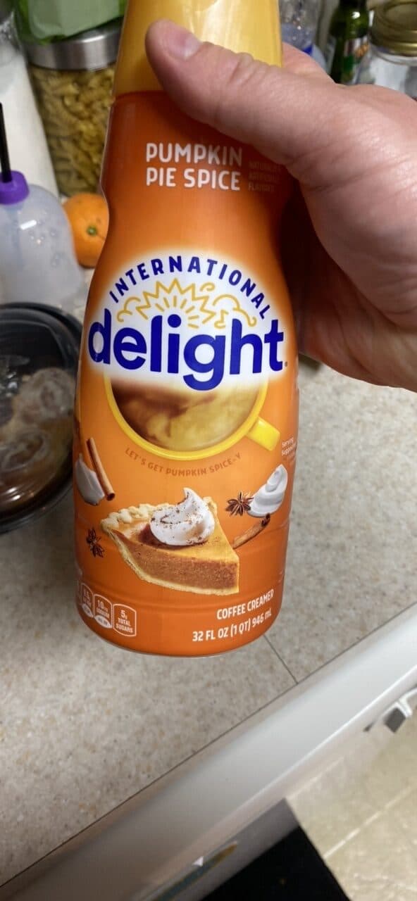 International Delight Pumpkin Pie Spice Coffee Creamer packshot