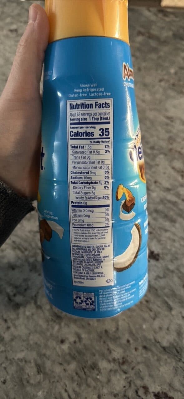 International Delight- Almond Joy Coffee Creamer packshot