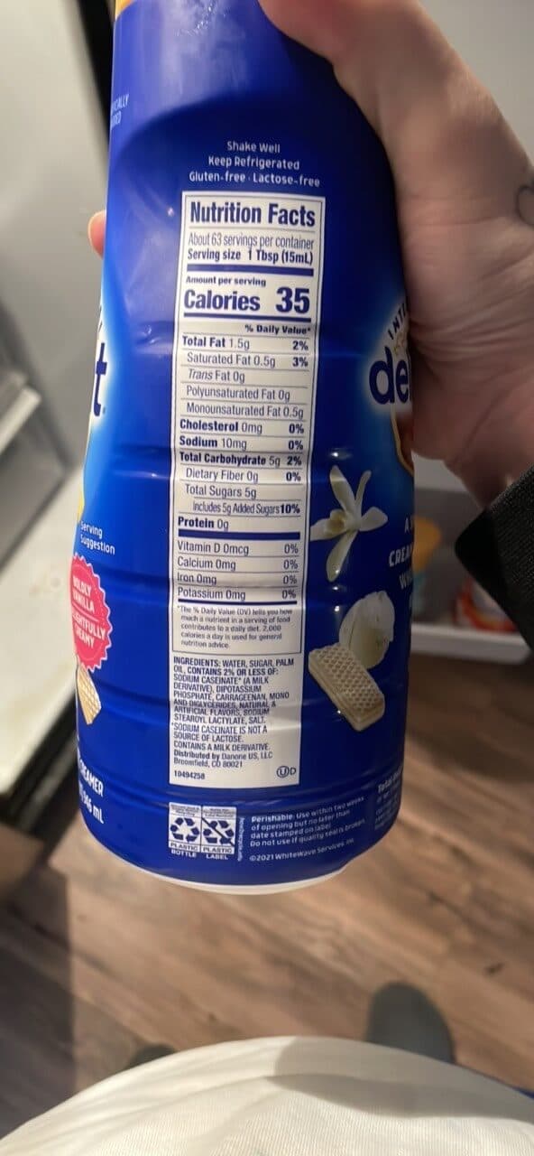 International Delight French Vanilla packshot