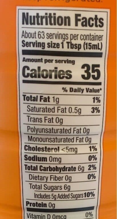 Dean Foods Company Dunkin donuts coffee creamer vanilla packshot