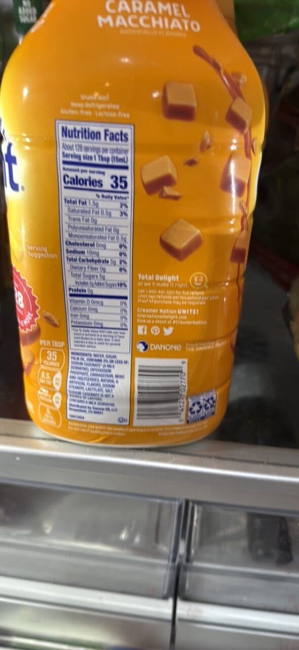 DANONE Caramel Macchiato packshot