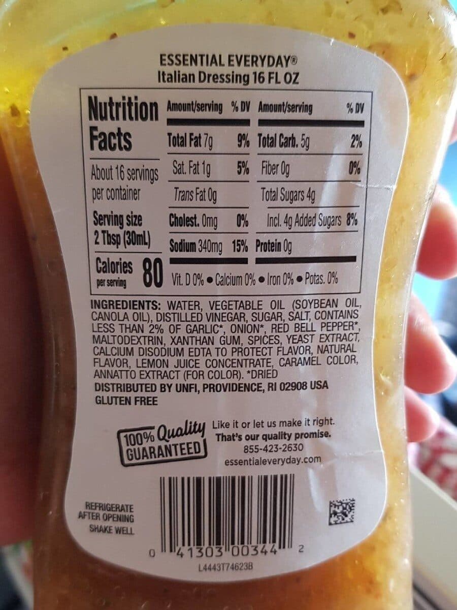 Supervalu Inc. Italian Dressing packshot
