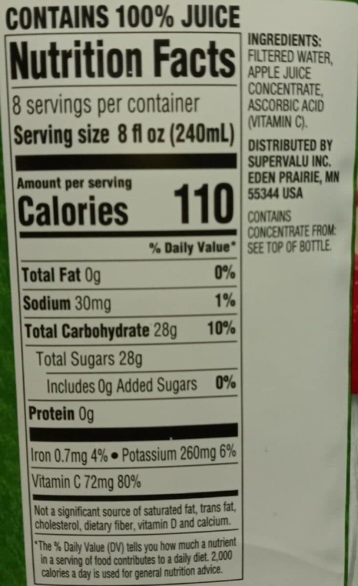 Essential Everyday Apple Juice packshot
