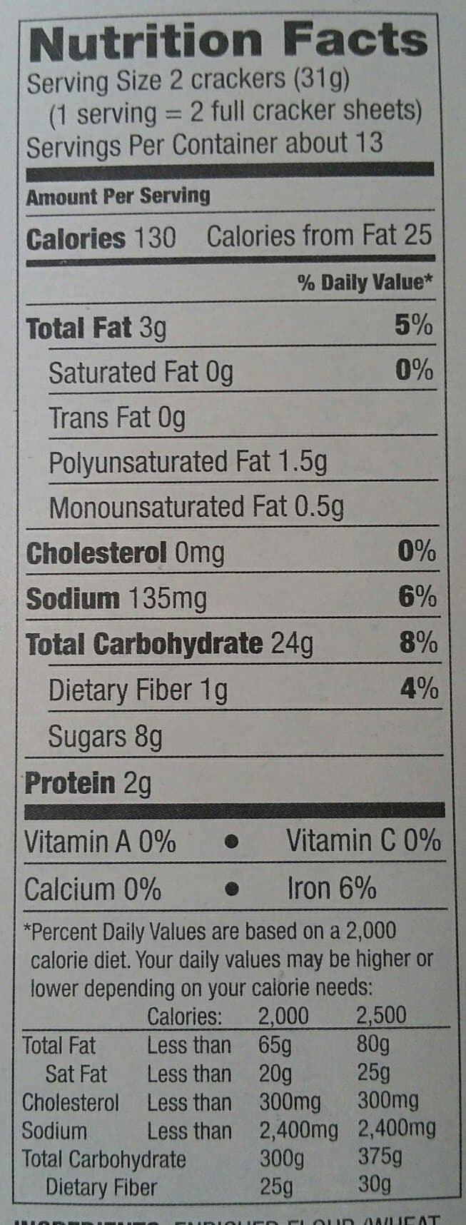 Essential Everyday Honey Graham Crackers packshot