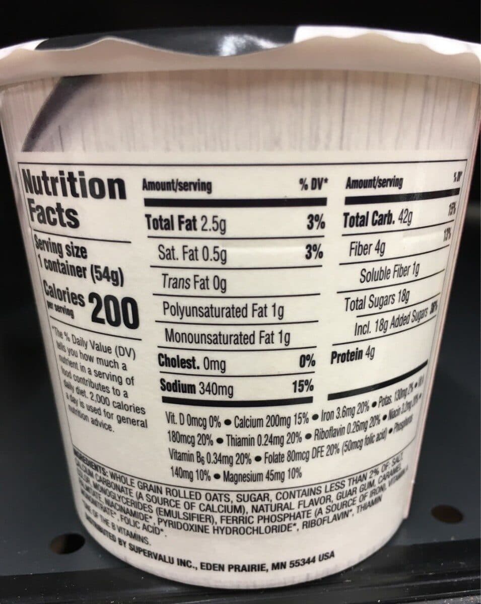 Essential Everyday Maple & brown sugar packshot