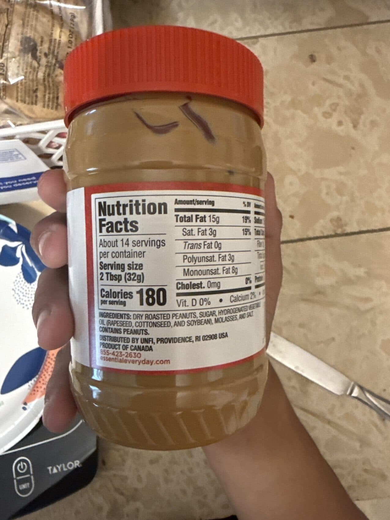 Supervalu Inc. Creamy Peanut Butter packshot