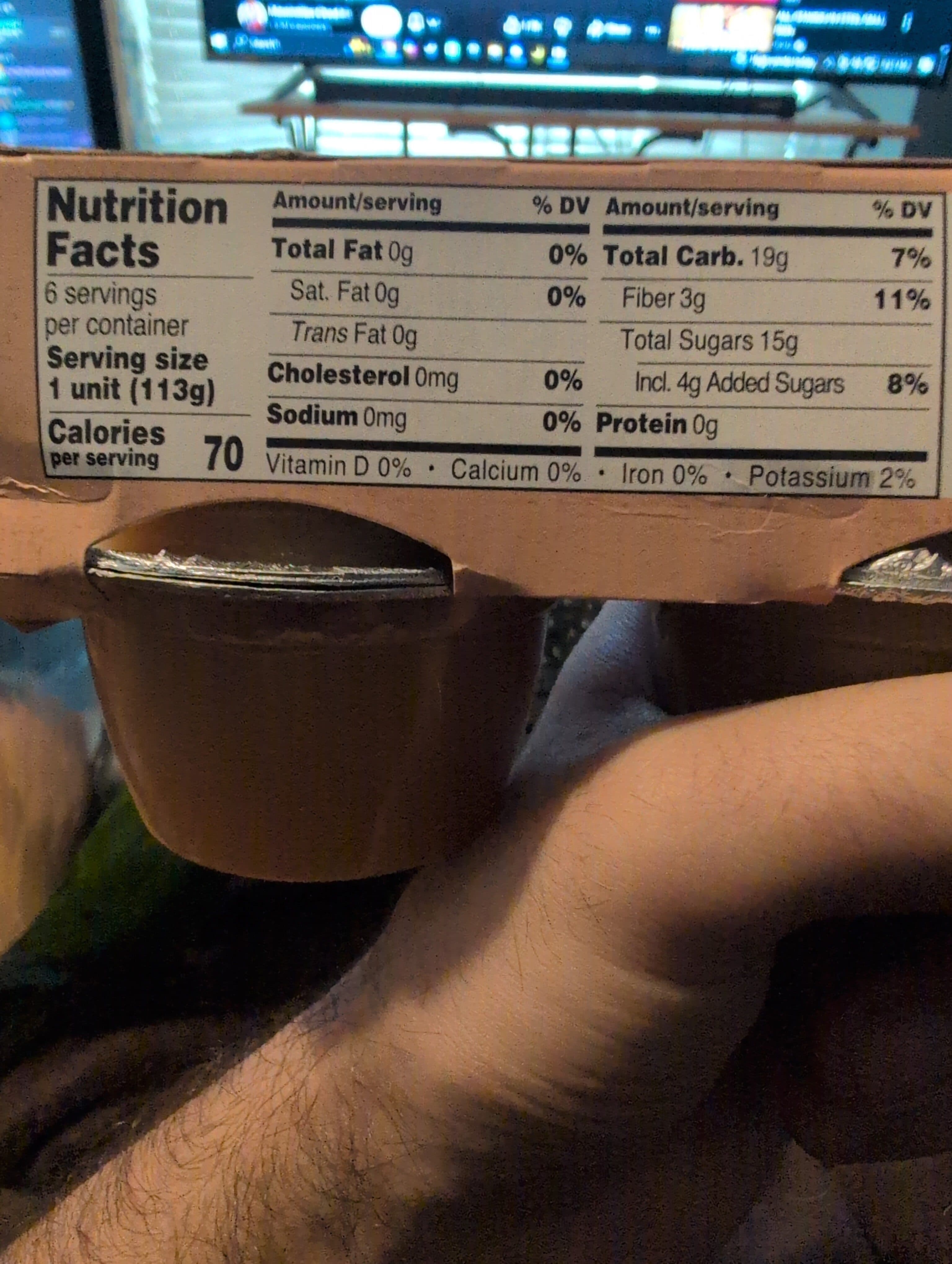 Schnucks Cinnamon apple sauce packshot
