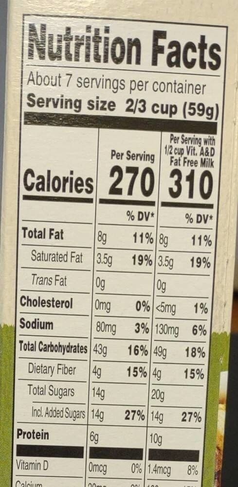Schnucks Premium Granola packshot