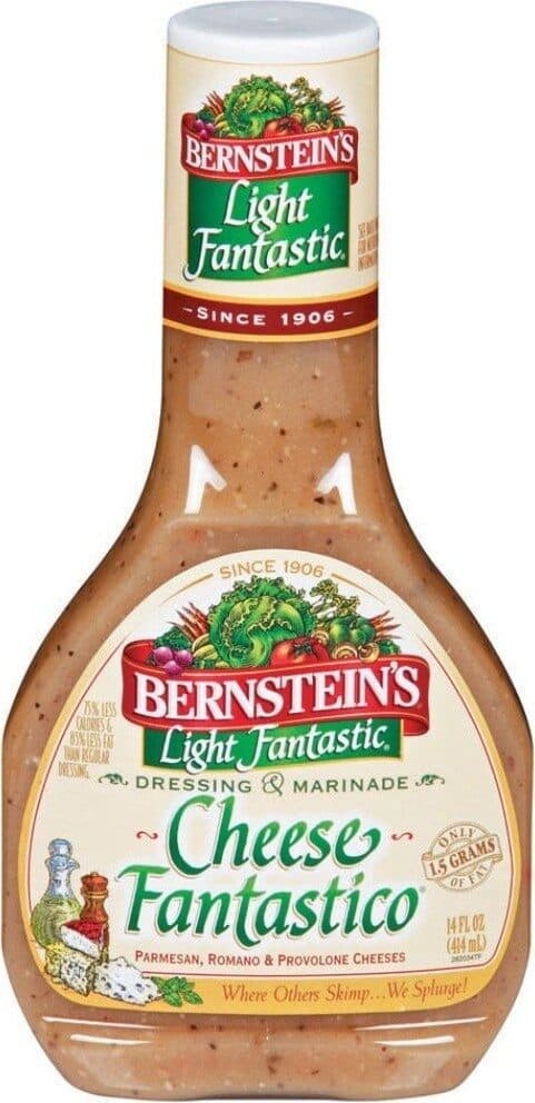 Bernstein's Fantastico light cheese dressing packshot