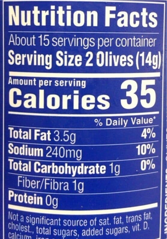 Goya Peruvian Olives packshot