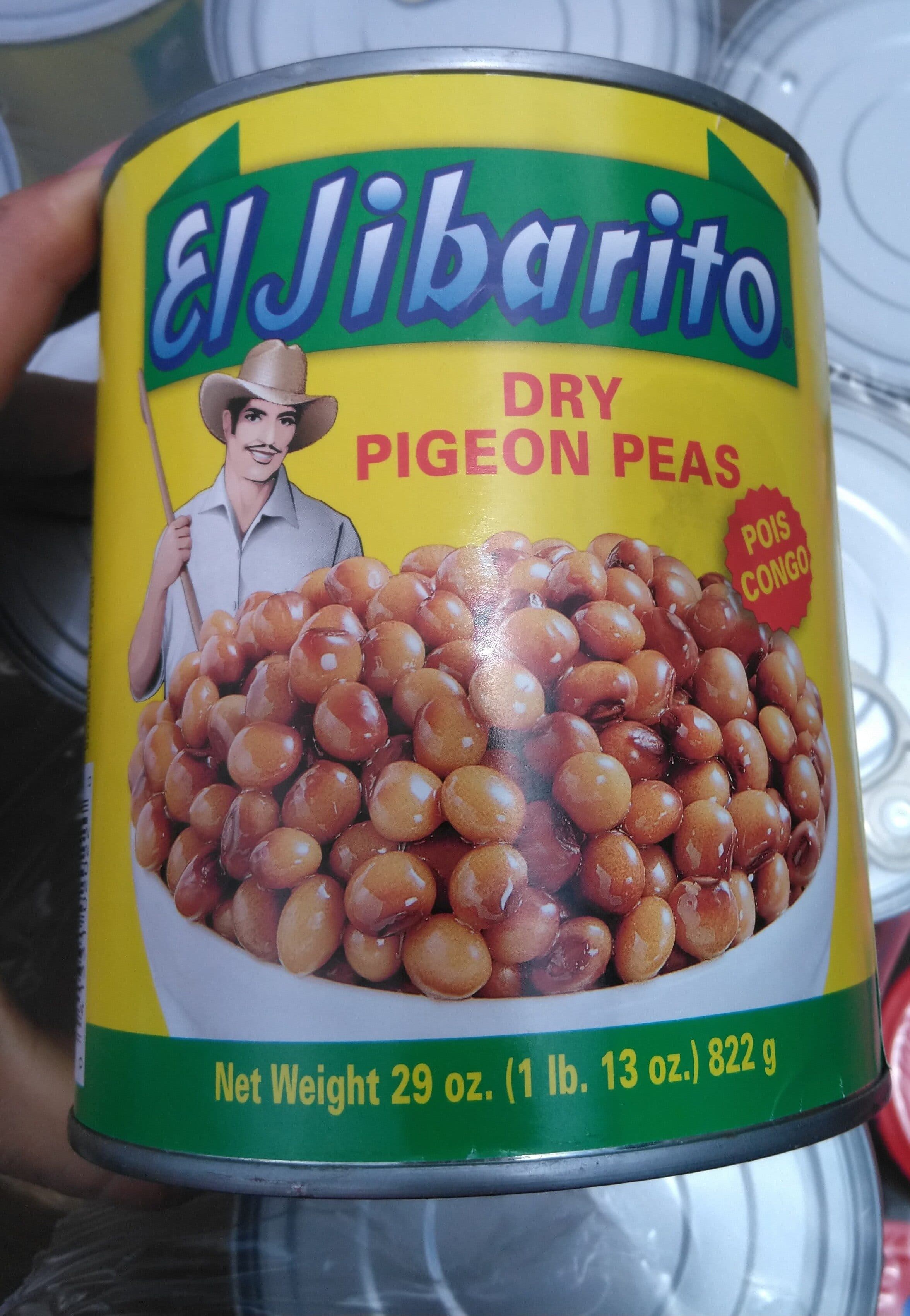 Eljibarito Dry Pigeon Peas packshot
