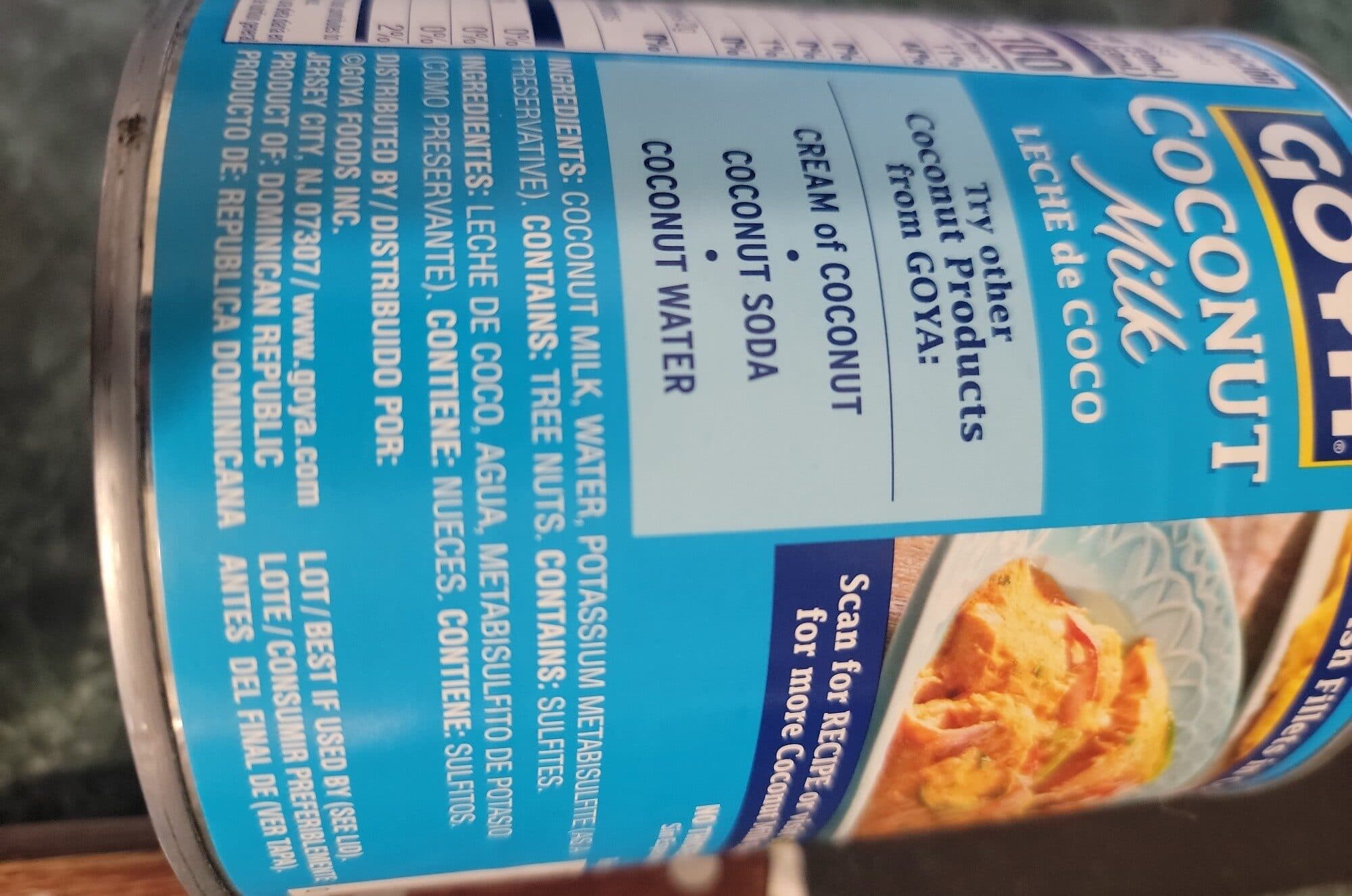 Goya Coconut Milk packshot