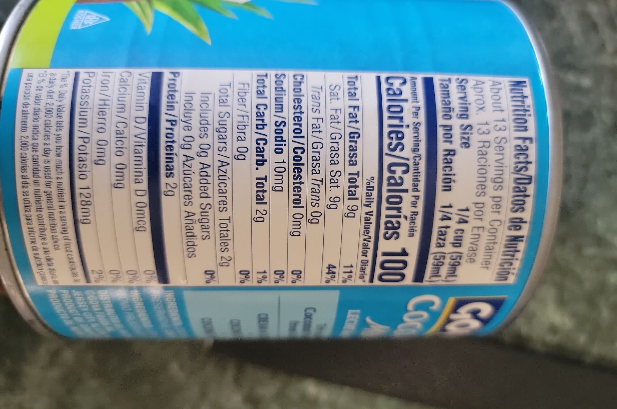 Goya Coconut Milk packshot