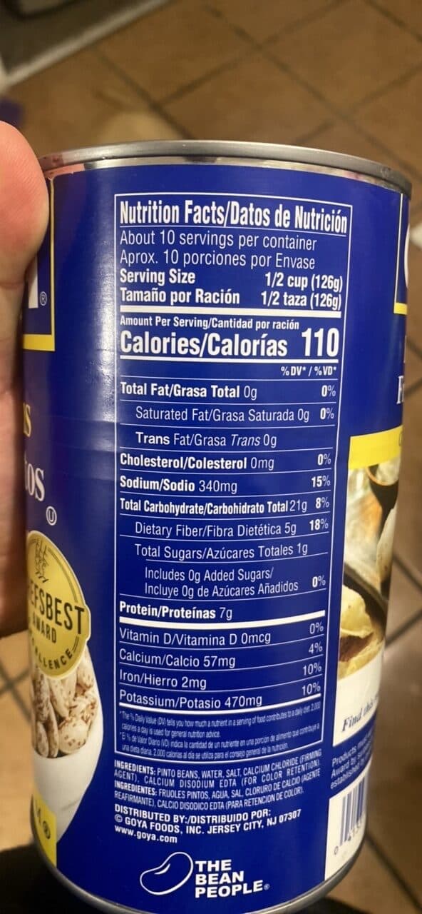 GOYA Pinto Beans packshot