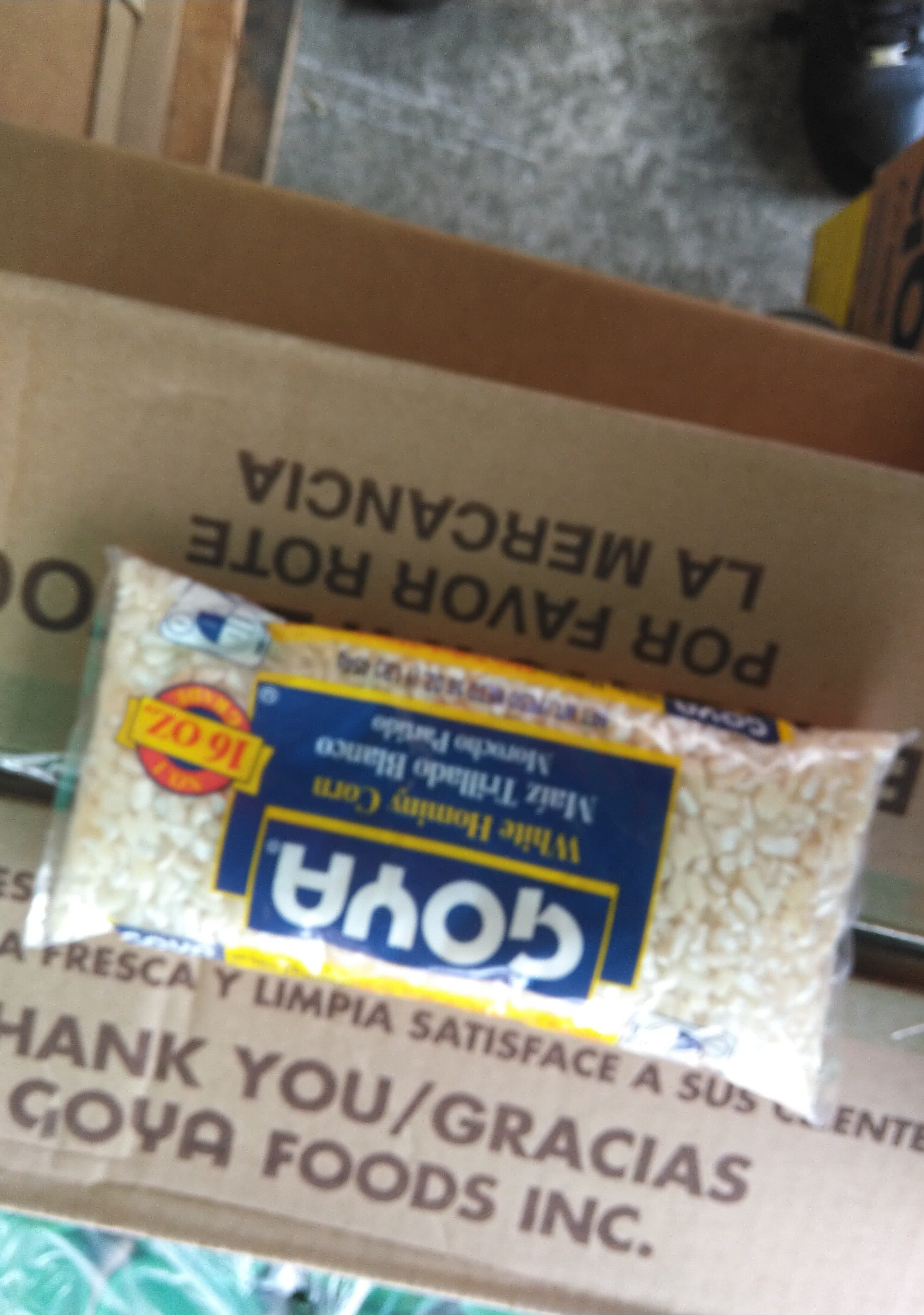 Goya White Hominy Corn packshot