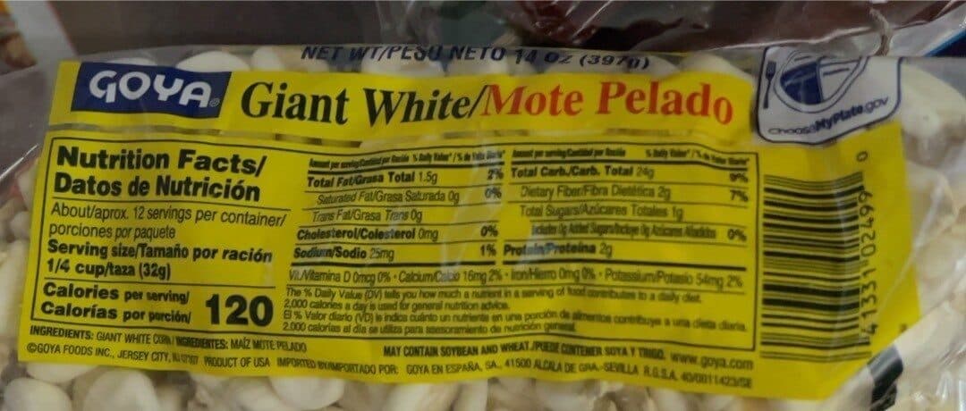 Giant White Corn packshot
