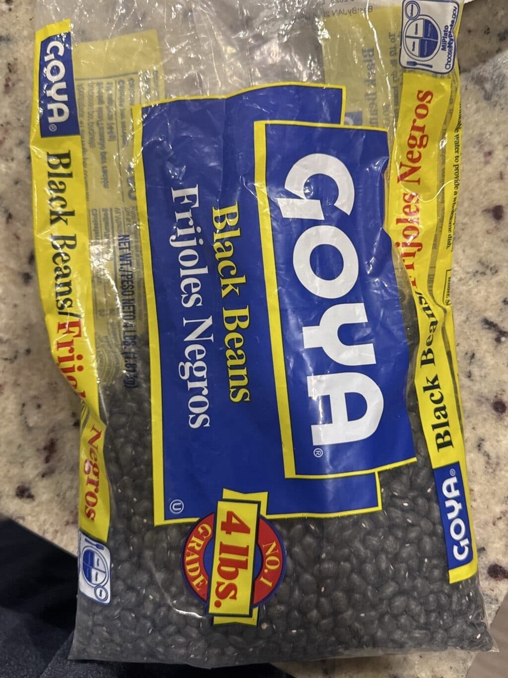 Goya Black Beans cajas packshot