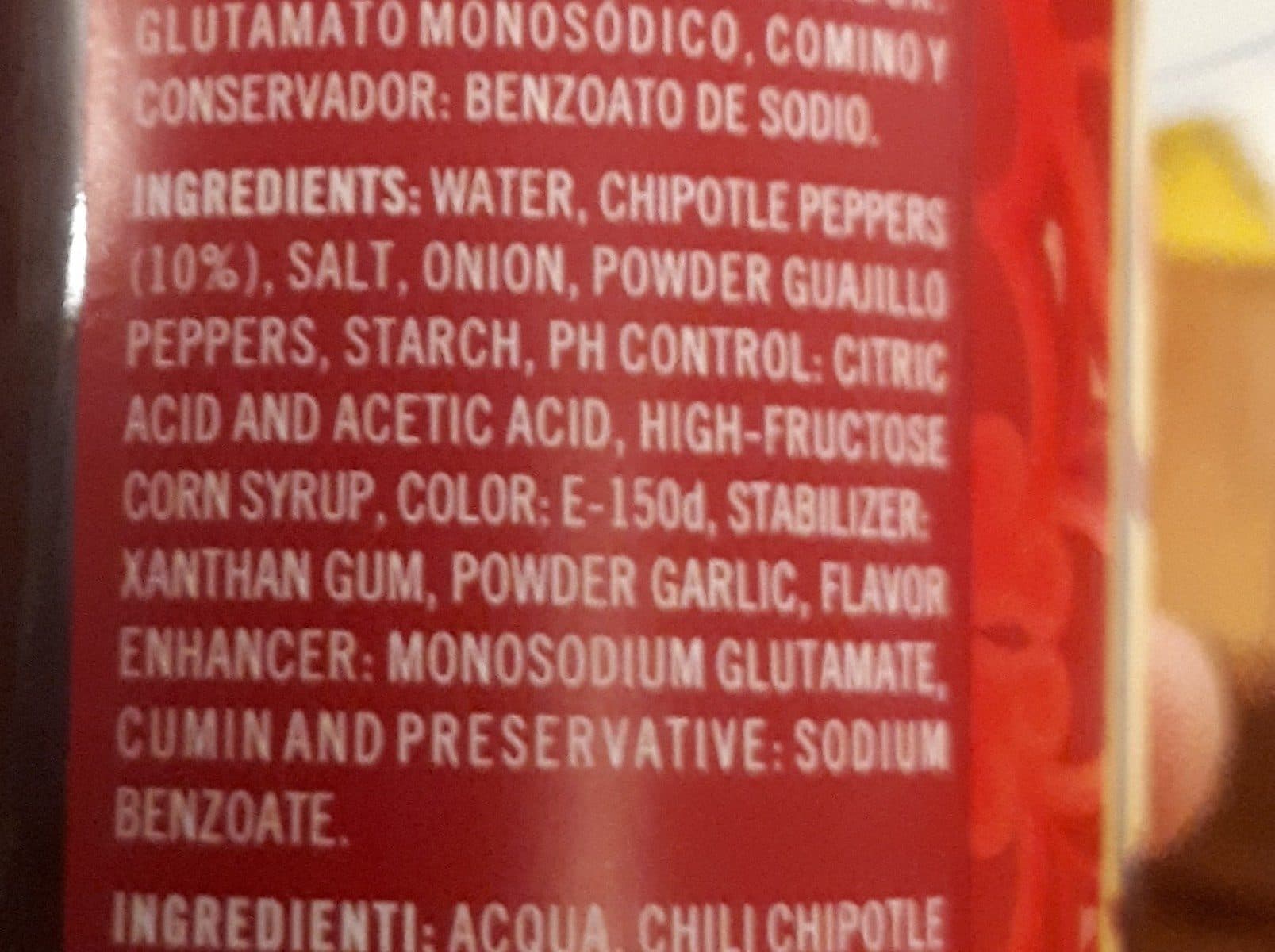 Open Food Facts Goya Salsita Chipotle packshot
