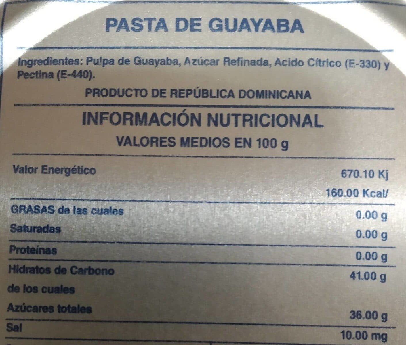 Goya Foods Inc. Guava Paste packshot
