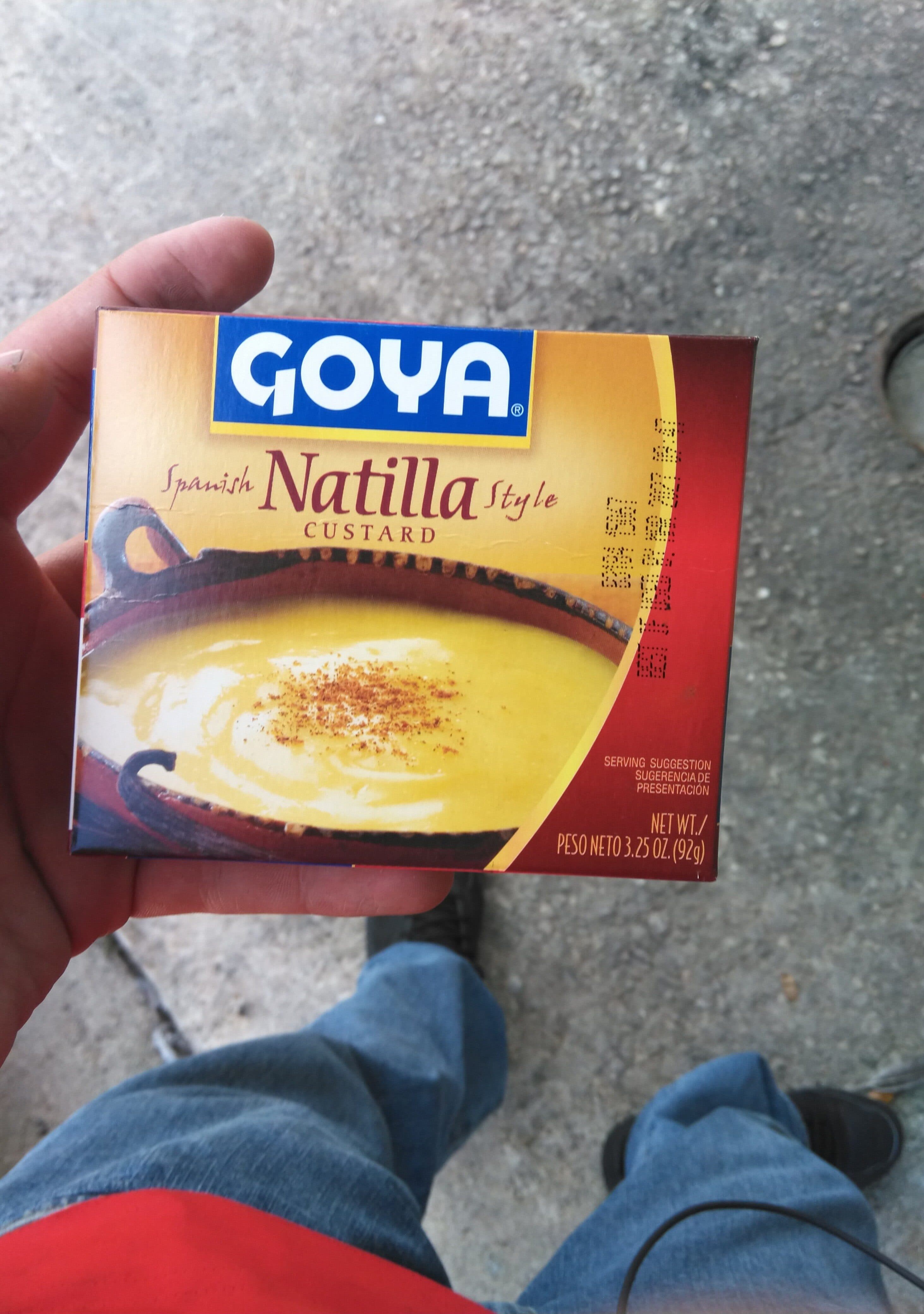 Goya Spanish Natilla Style Custard packshot