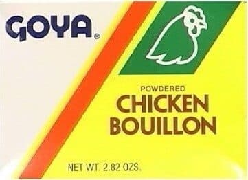 Goya Chicken flavored bouillon powdered packshot