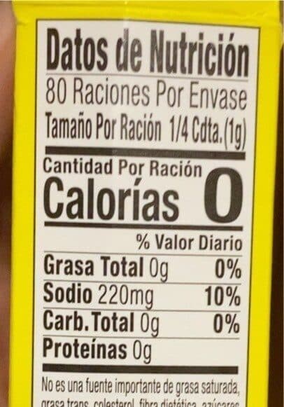 Goya Chicken Flavored Bouillon packshot