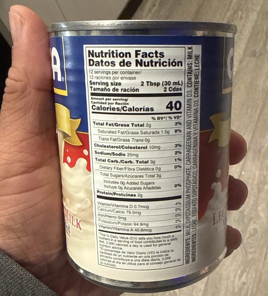 Goya Vitamin D Added Evaporated Milk packshot