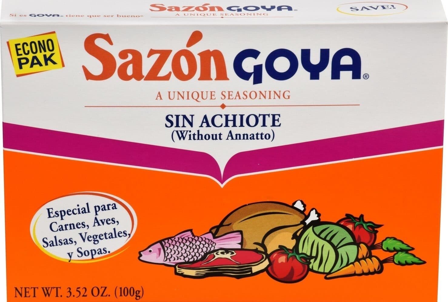 Goya Foods Inc. Foods sazon economy packshot