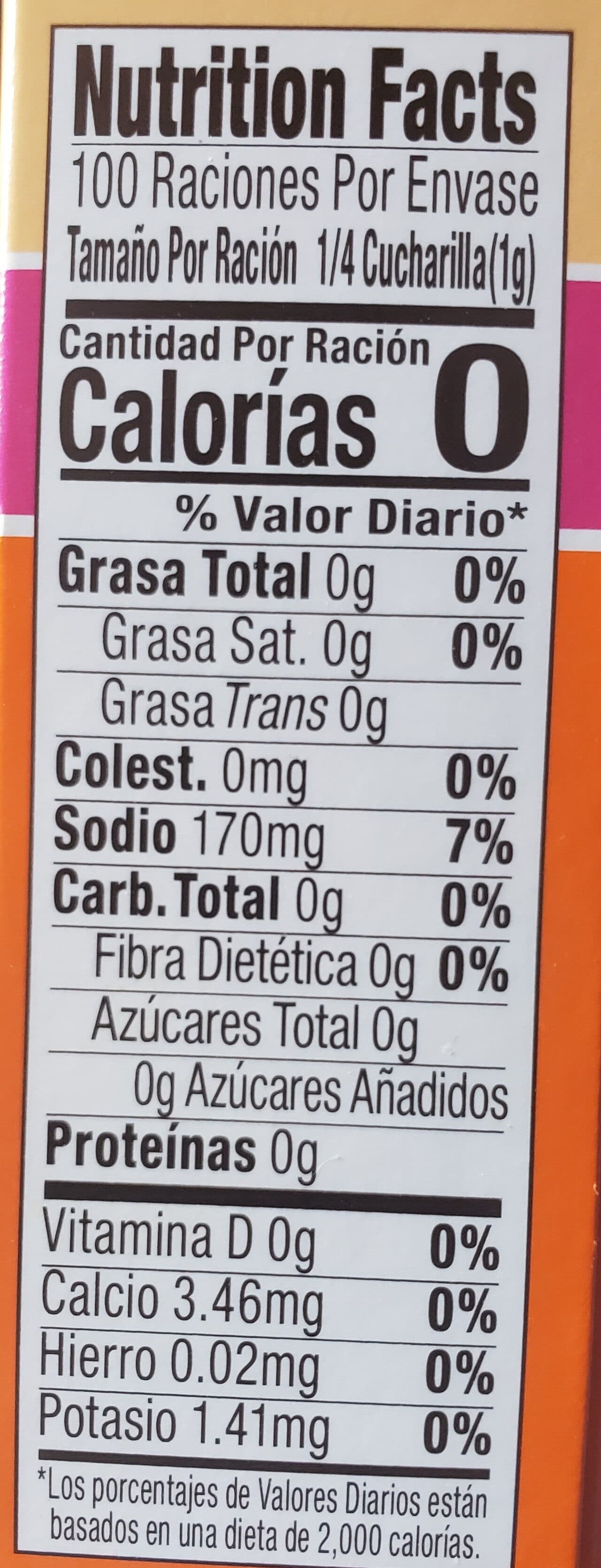 Goya A UNIQUE SEASONING packshot