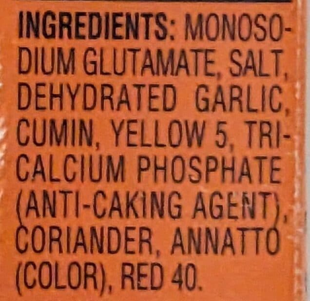 Goya Foods Inc. Seasoning packshot