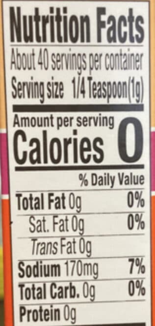 Goya Foods Inc. Seasoning packshot