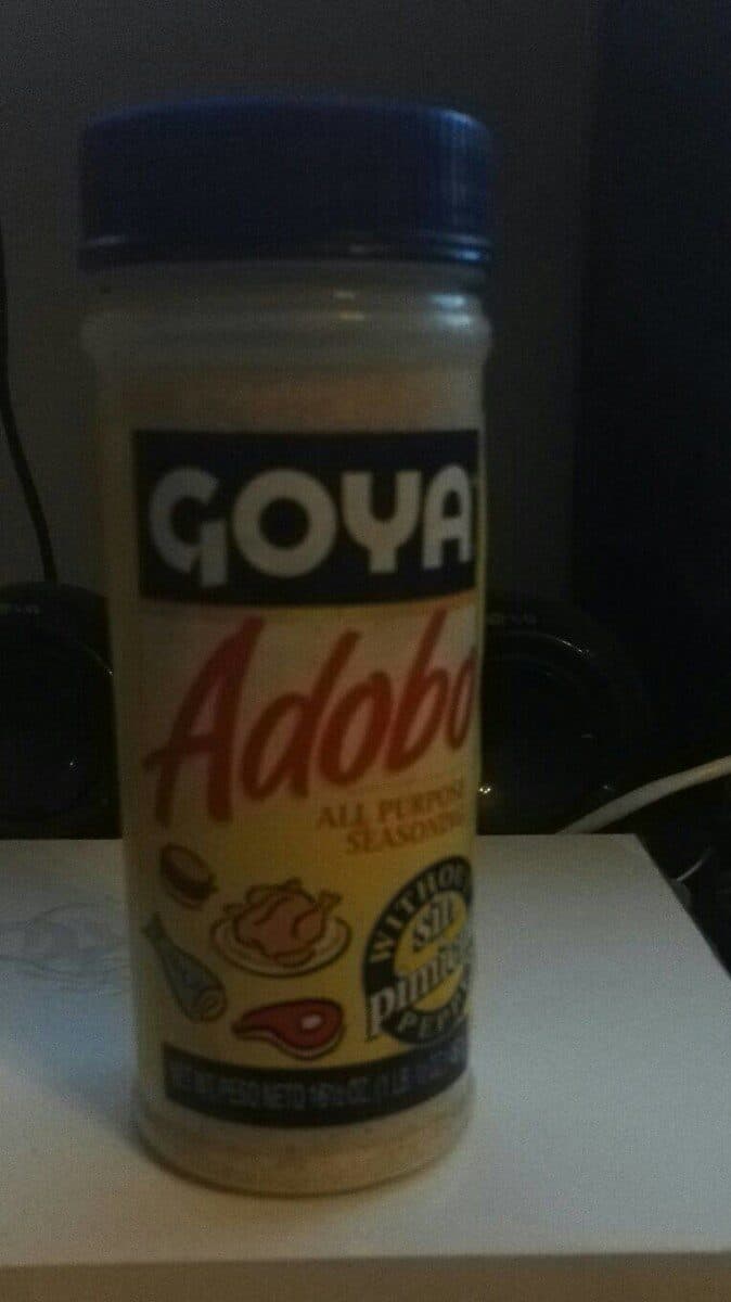 Goya Foods Inc. Foods adobo without pepper packshot