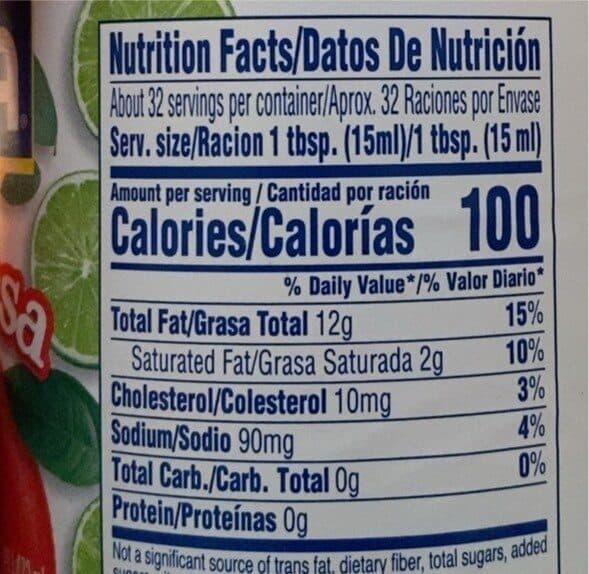 Goya Foods Inc Foods mayonnaise with lime packshot