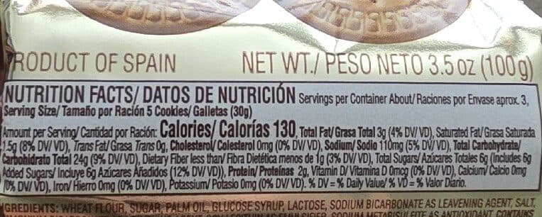 Goya Maria Cookies packshot