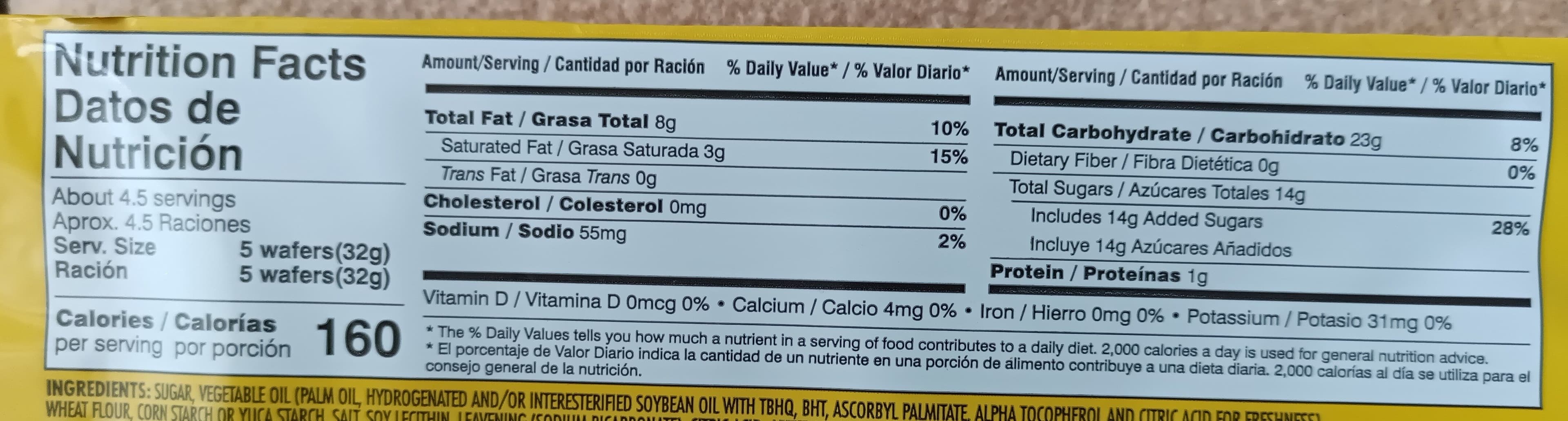 Goya Wafers packshot