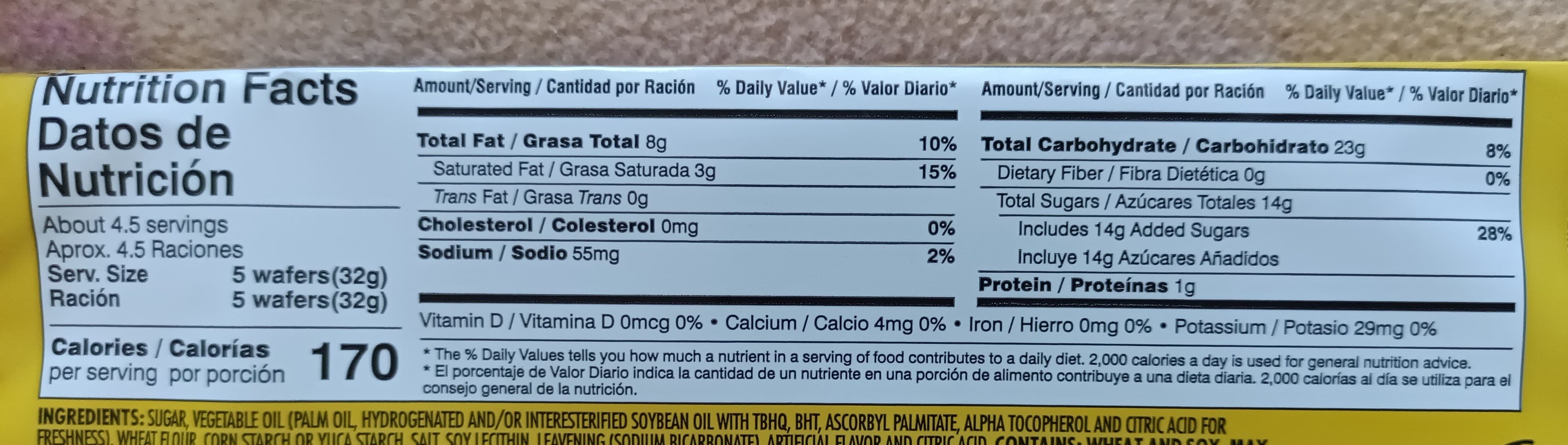 Goya Wafers packshot