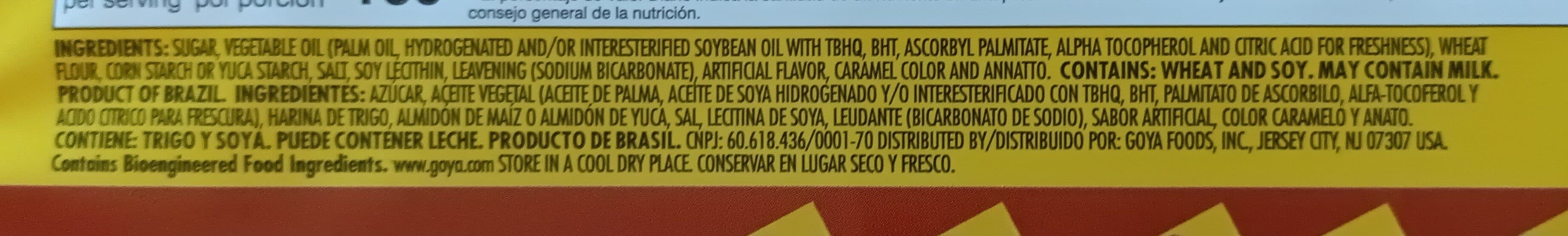 Goya Dulce De Leche Wafers packshot