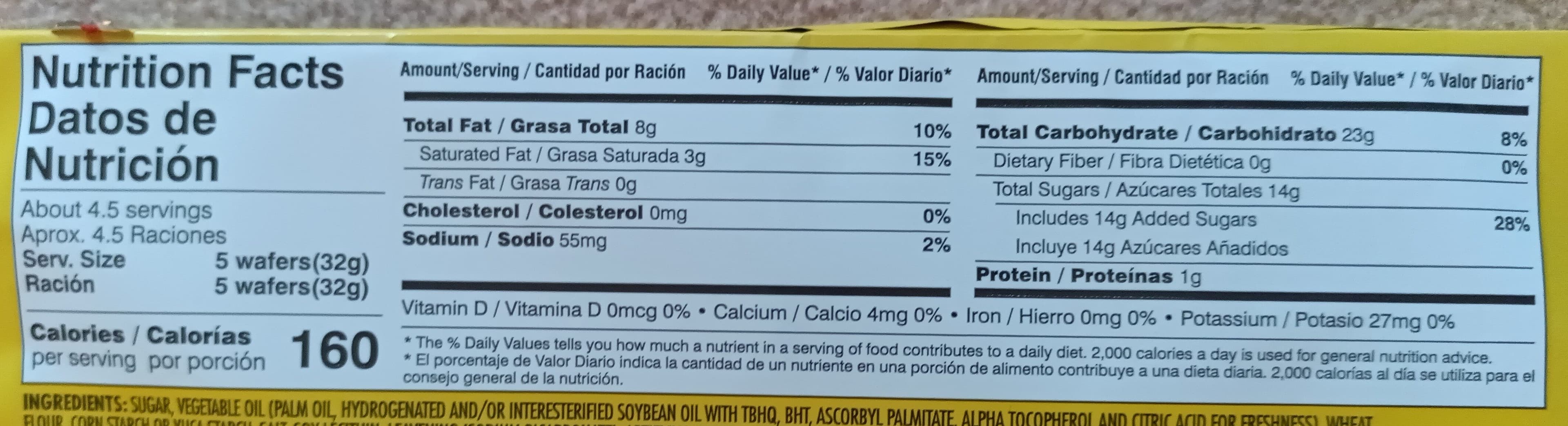 Goya Dulce De Leche Wafers packshot