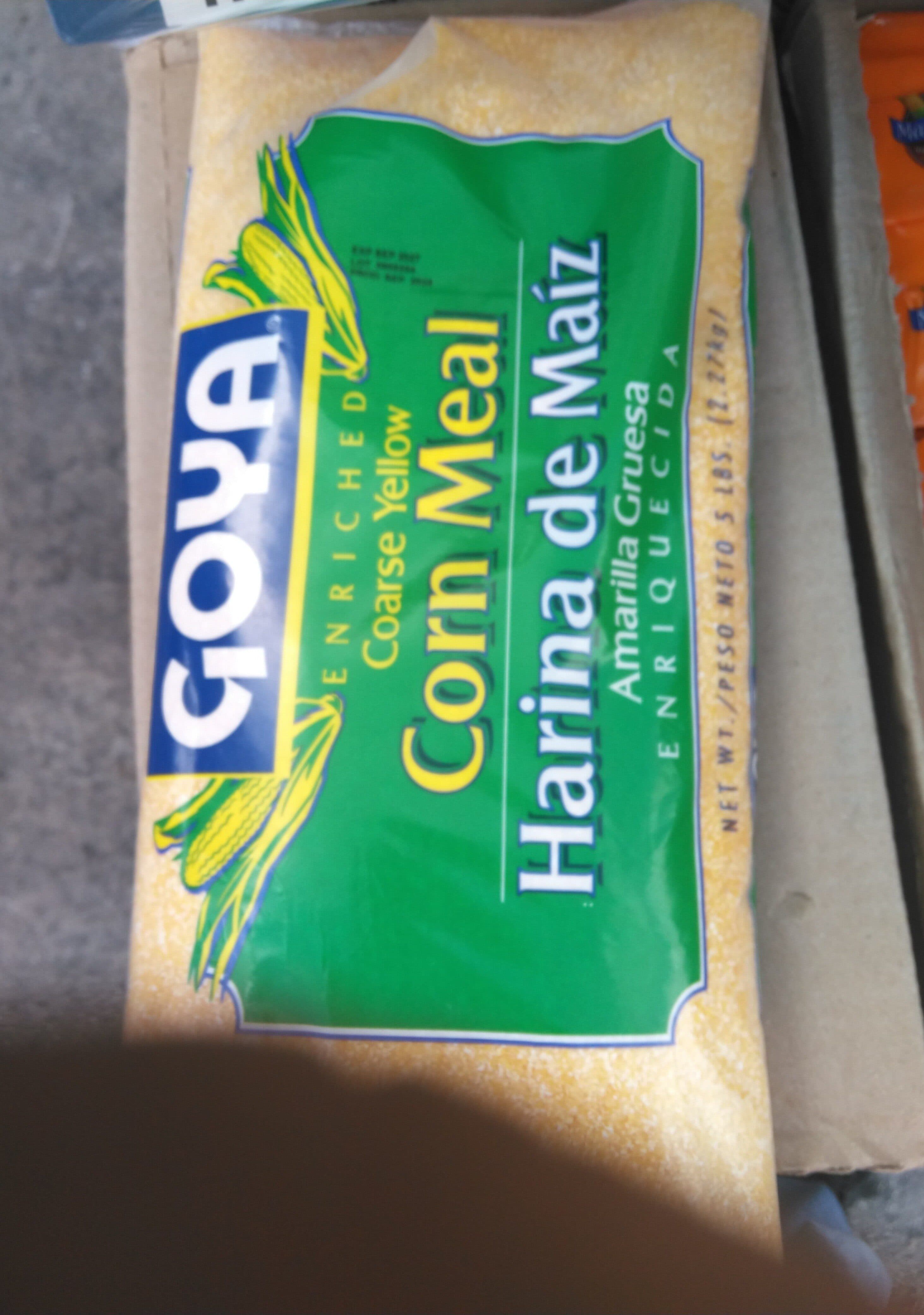 Goya Coarse Yellow Corn Meal packshot